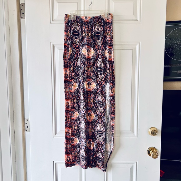 Trippy Material Girl Maxi Skirt - Picture 2 of 4